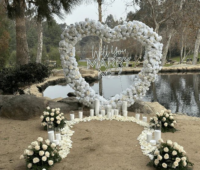 Proposals Flower for a Wedding: Elevating Your Special Moment with Enchanting Floral Arrangements - Petal Relations LA
