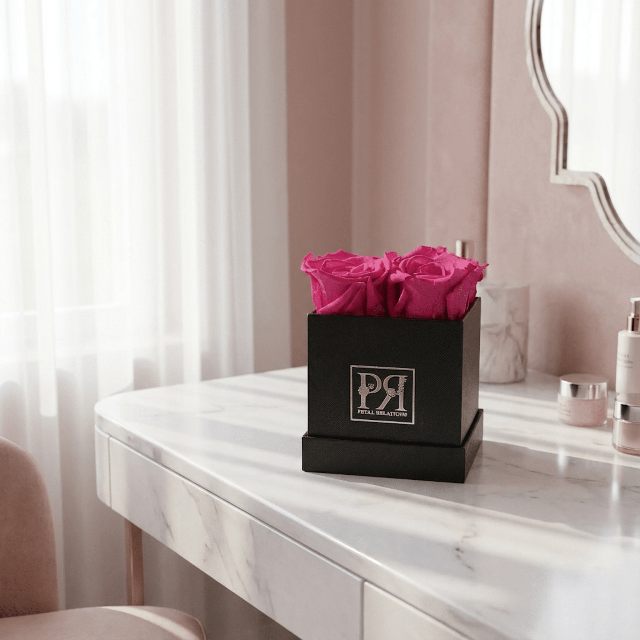 Forever Square in a Box - Petal Relations LA