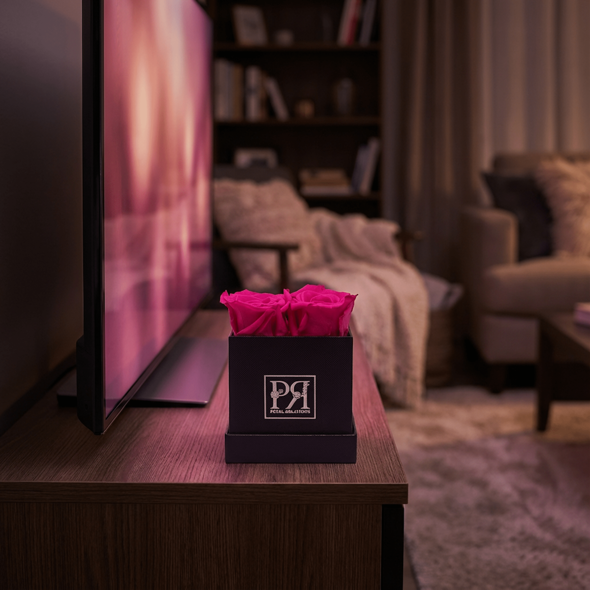 Forever Square in a Box - Petal Relations LA