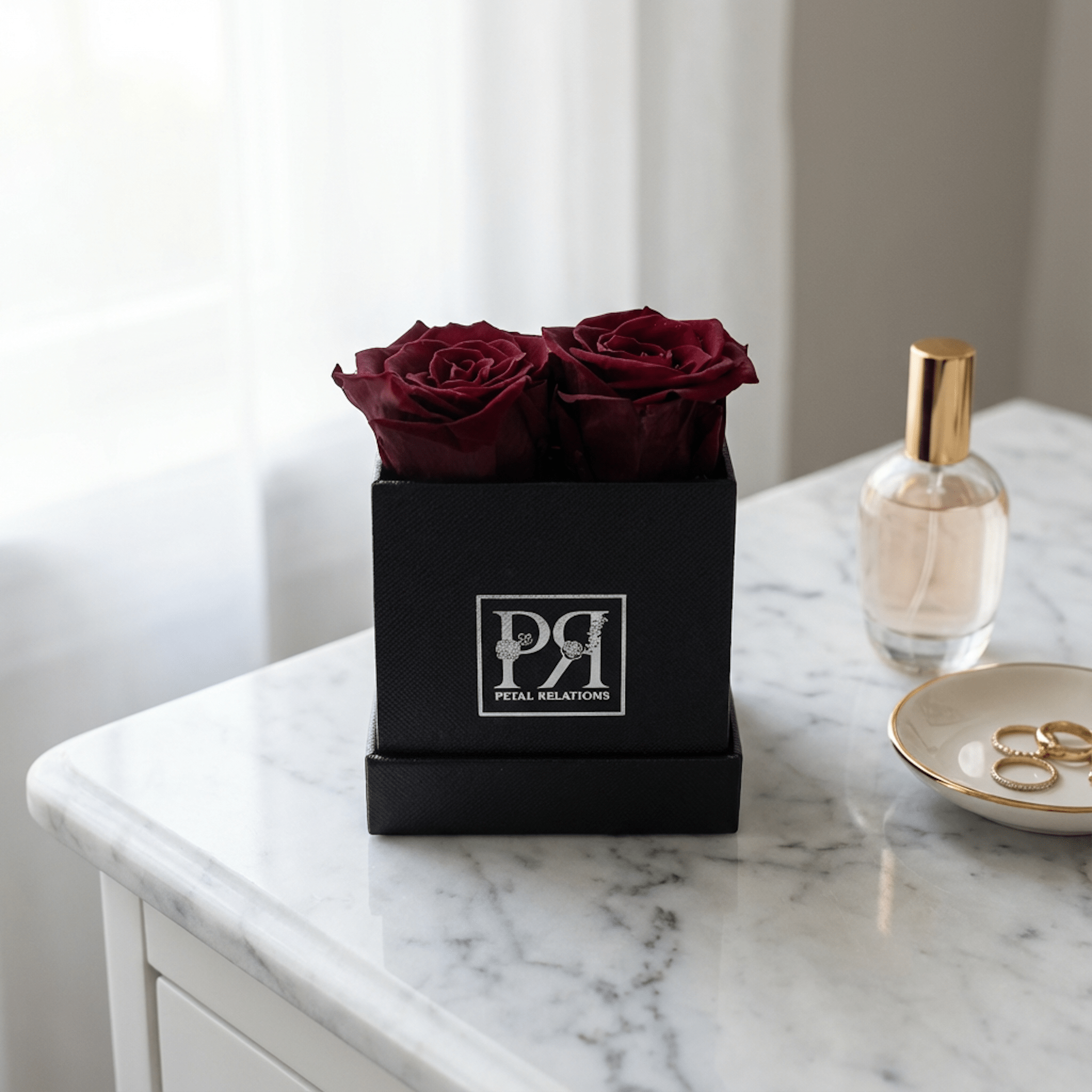 Forever Square in a Box - Petal Relations LA