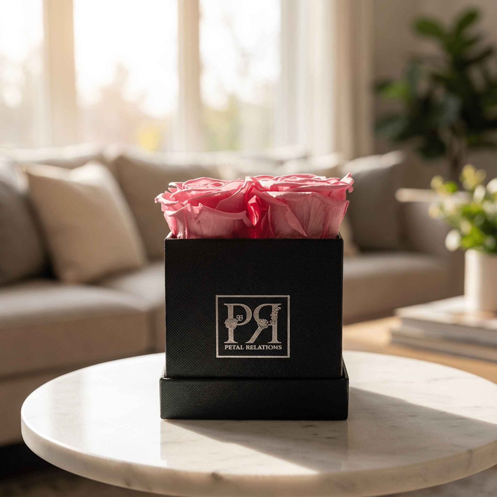 Forever Square in a Box - Petal Relations LA