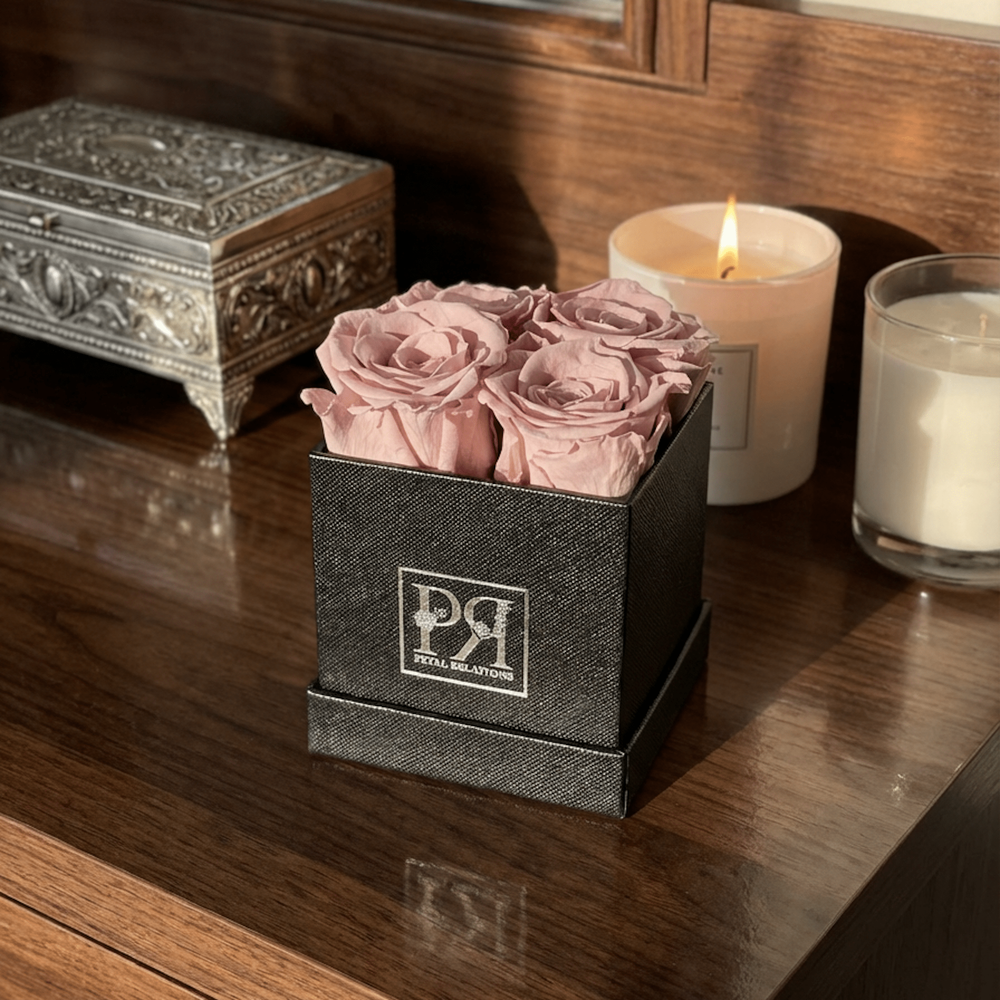 Forever Square in a Box - Petal Relations LA