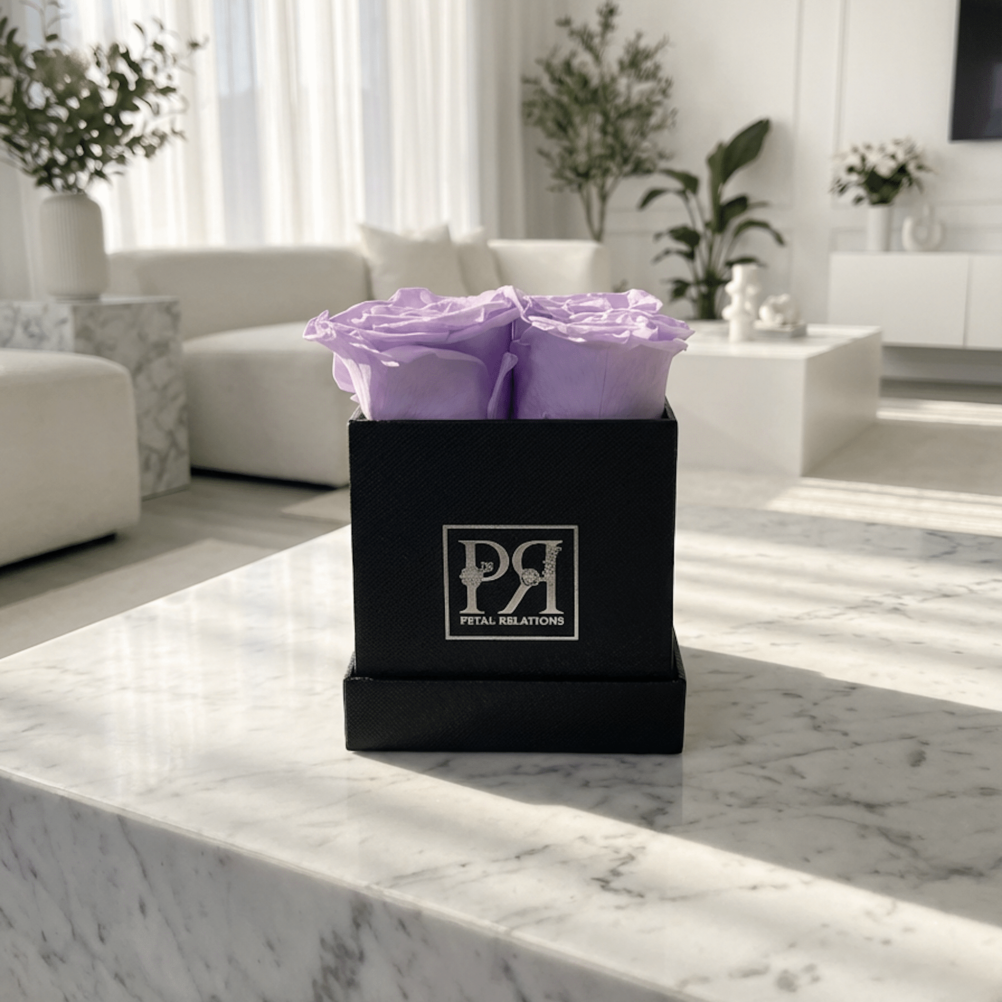 Forever Square in a Box - Petal Relations LA