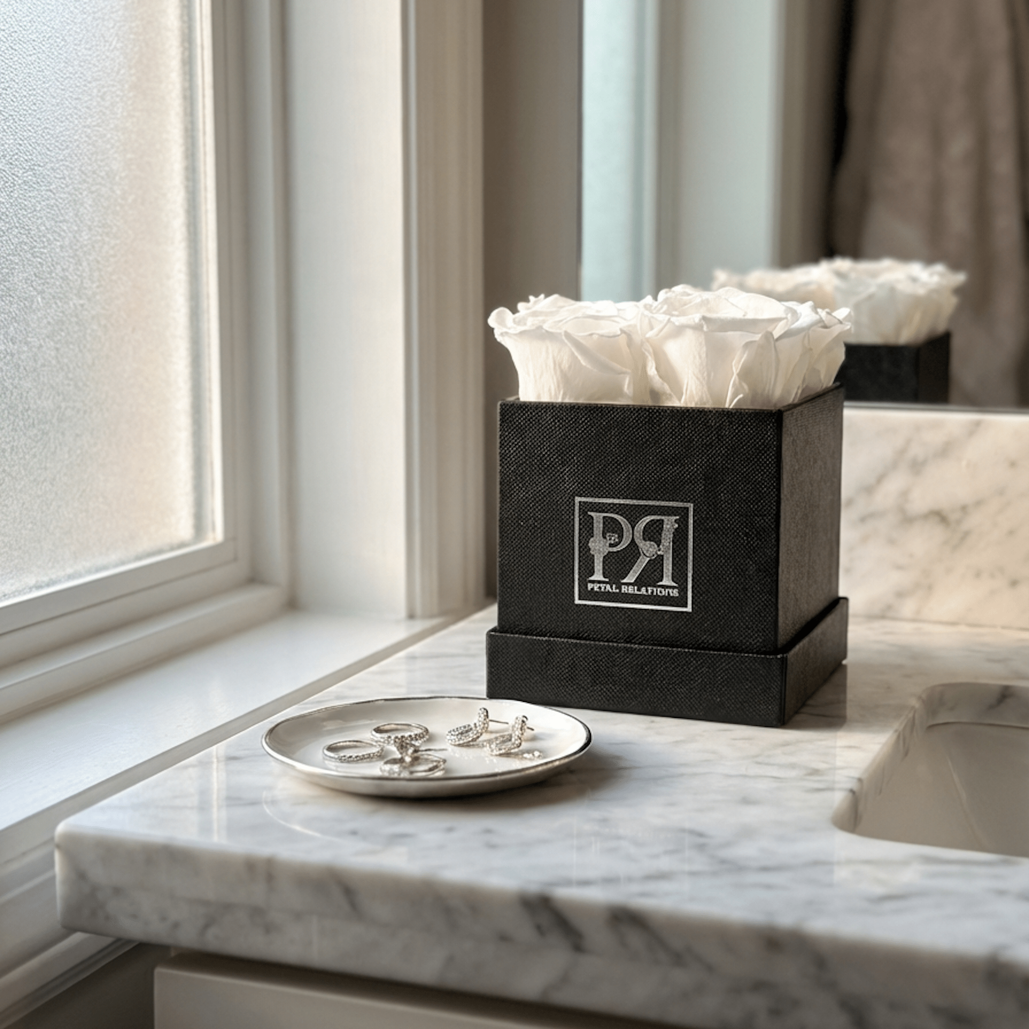 Forever Square in a Box - Petal Relations LA
