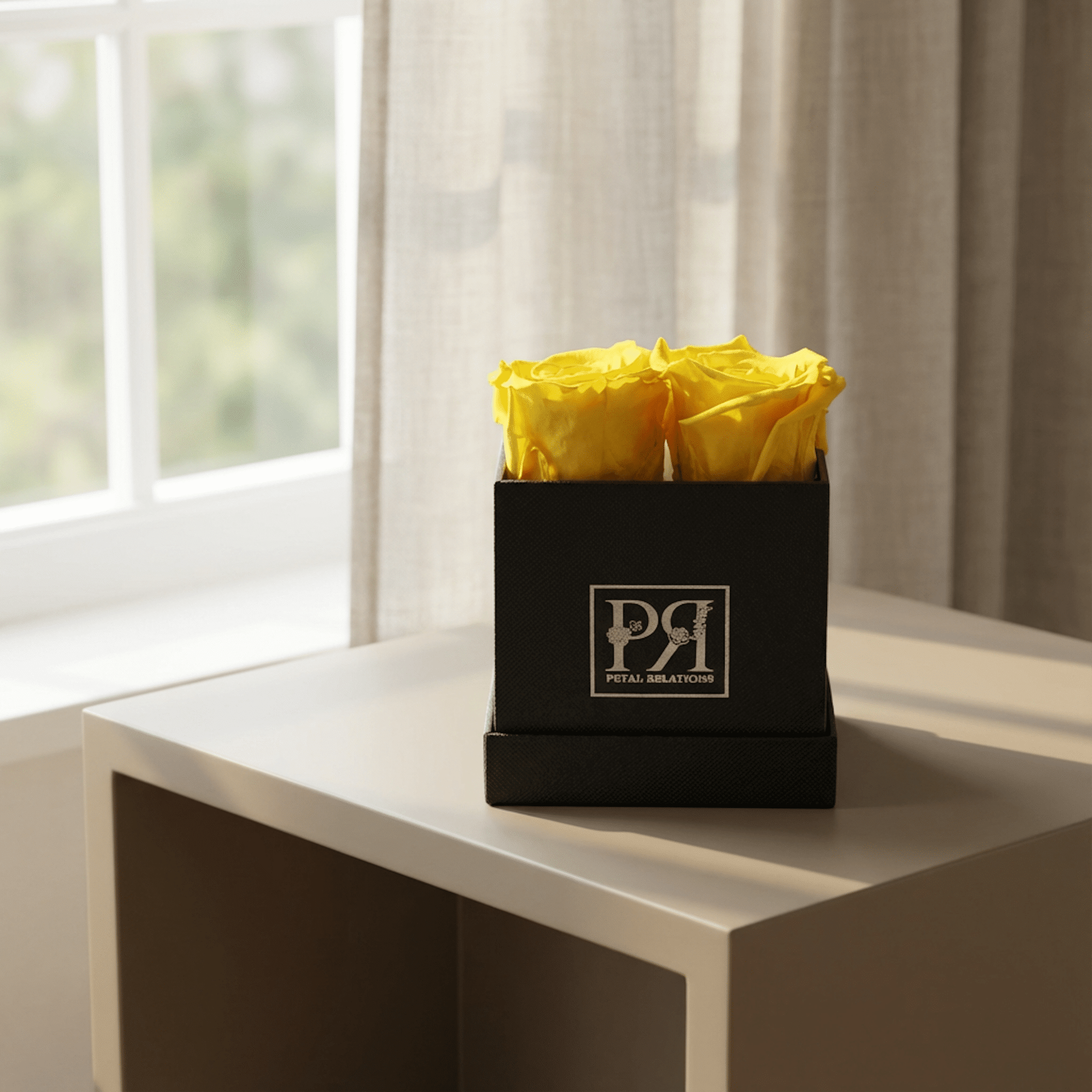 Forever Square in a Box - Petal Relations LA