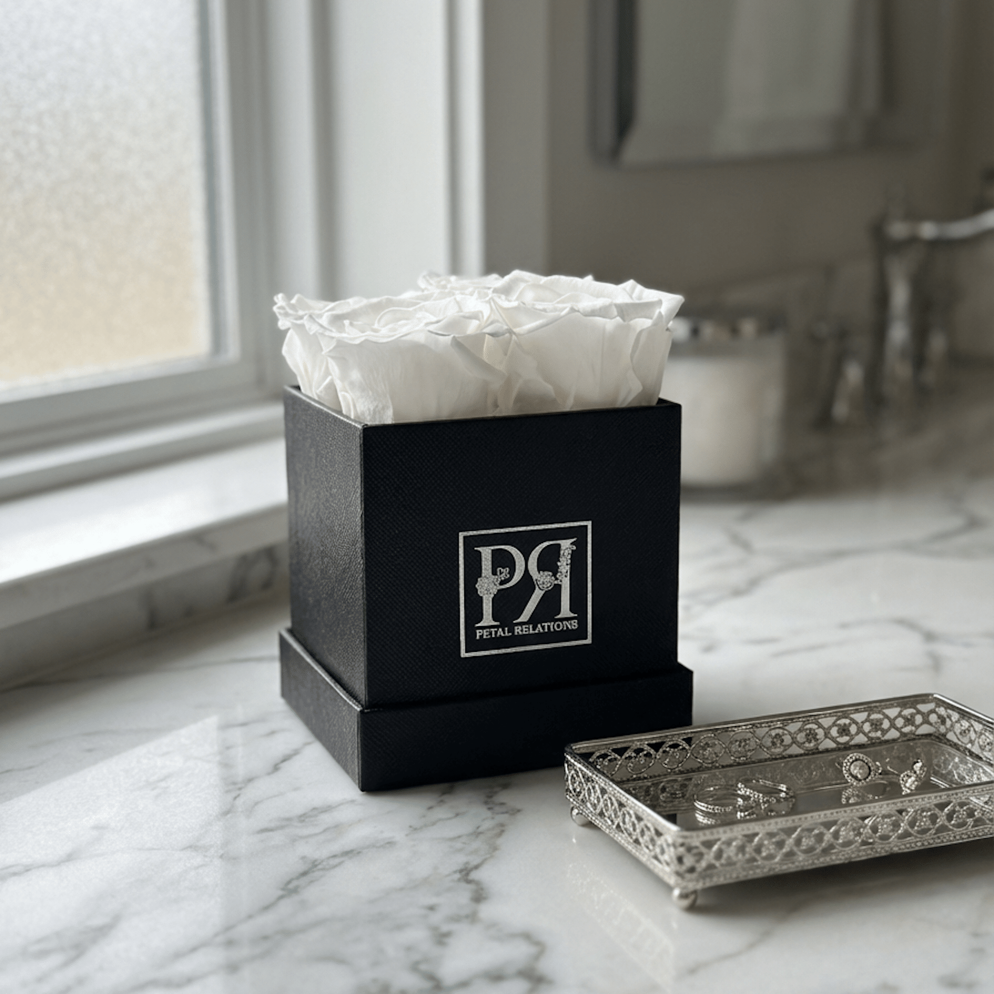 Forever Square in a Box - Petal Relations LA