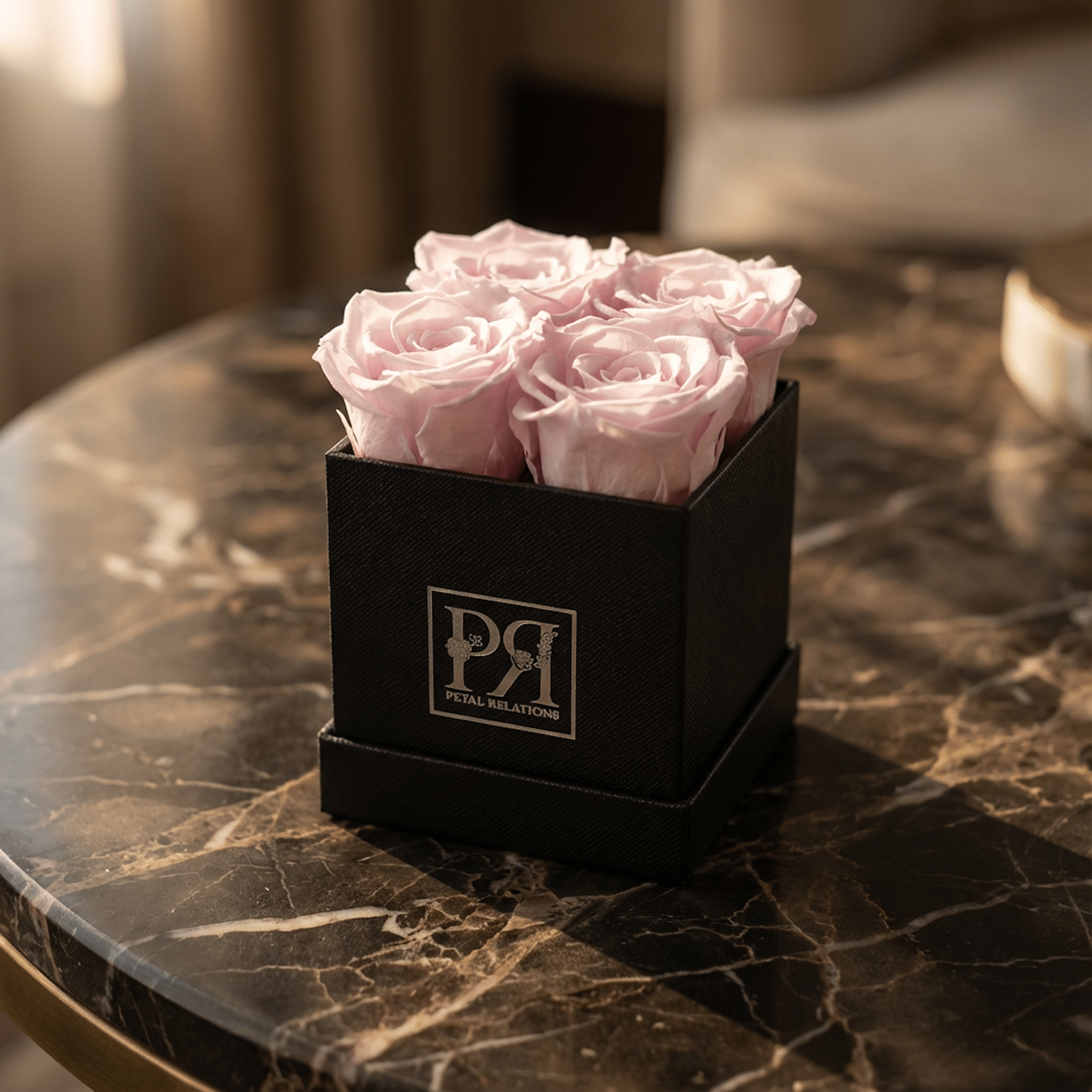 Forever Square in a Box - Petal Relations LA