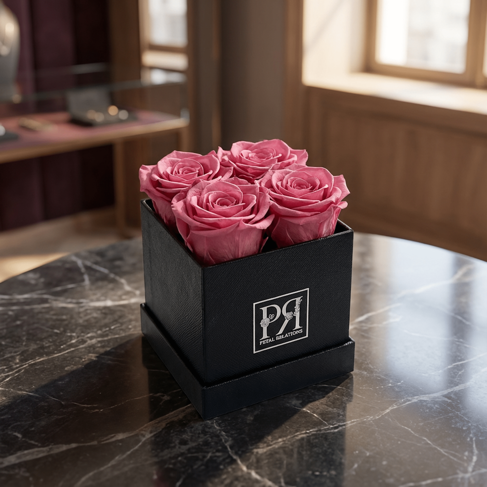 Forever Square in a Box - Petal Relations LA