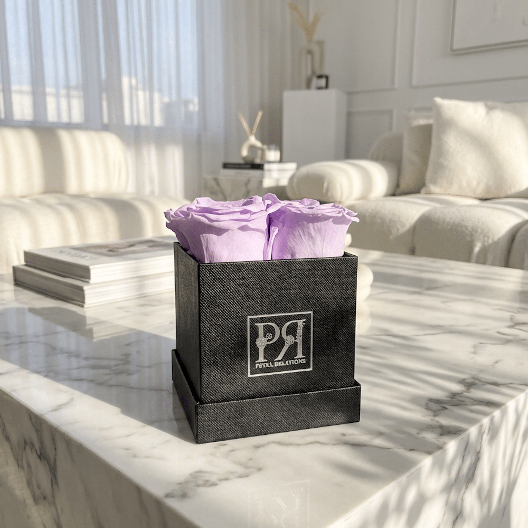 Forever Square in a Box - Petal Relations LA