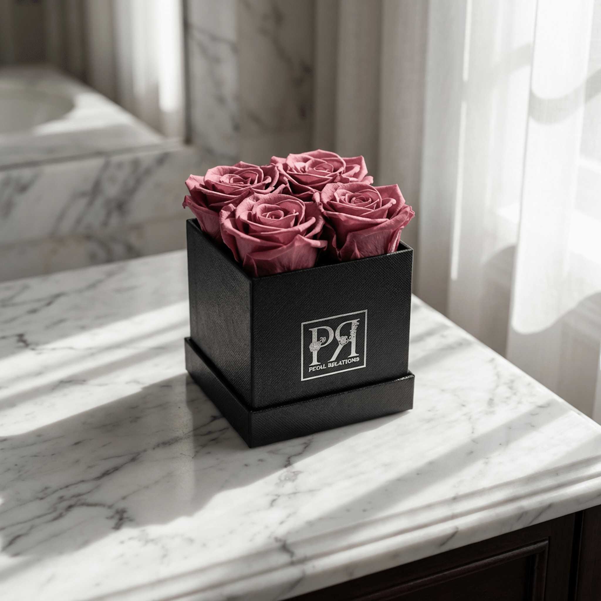 Forever Square in a Box - Petal Relations LA