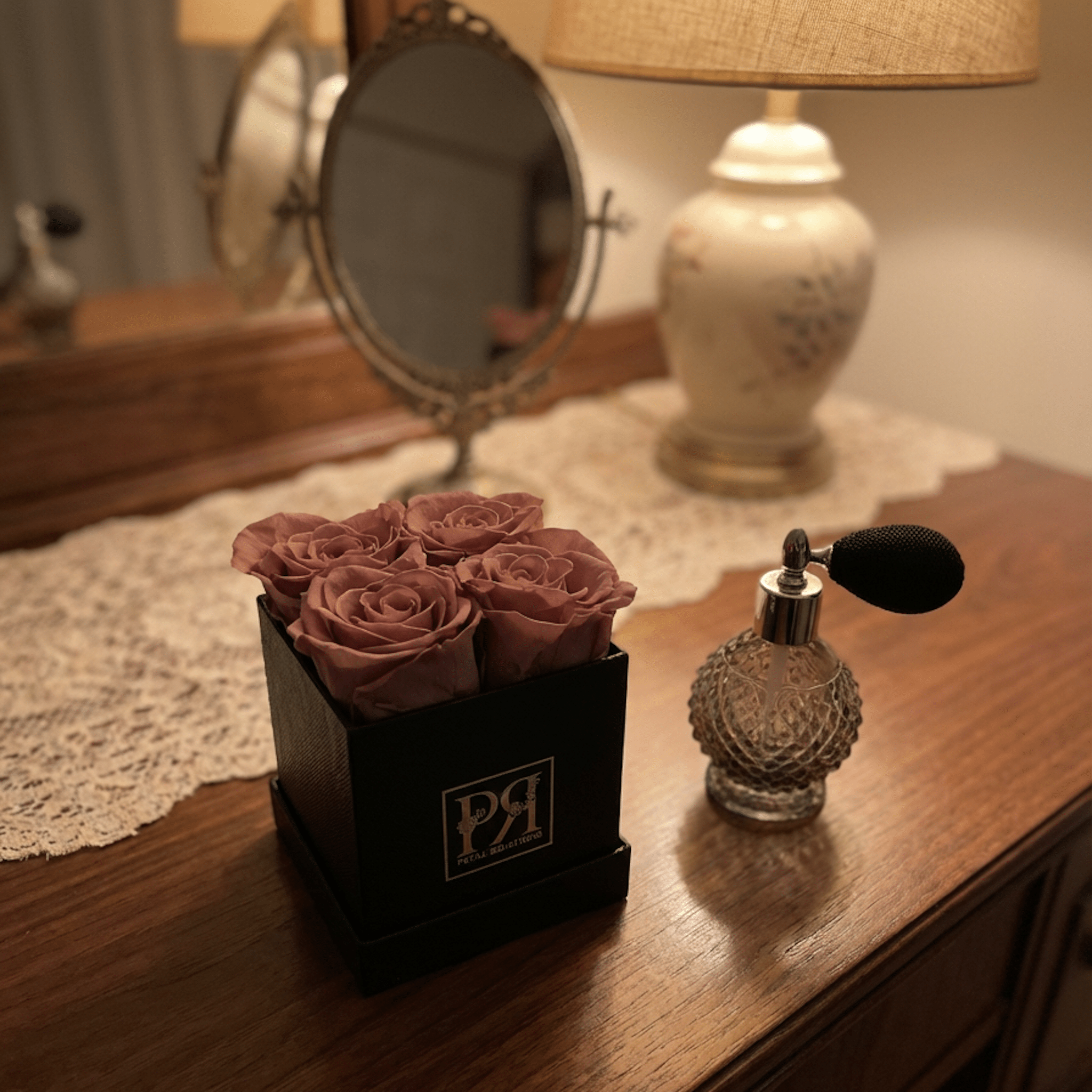 Forever Square in a Box - Petal Relations LA