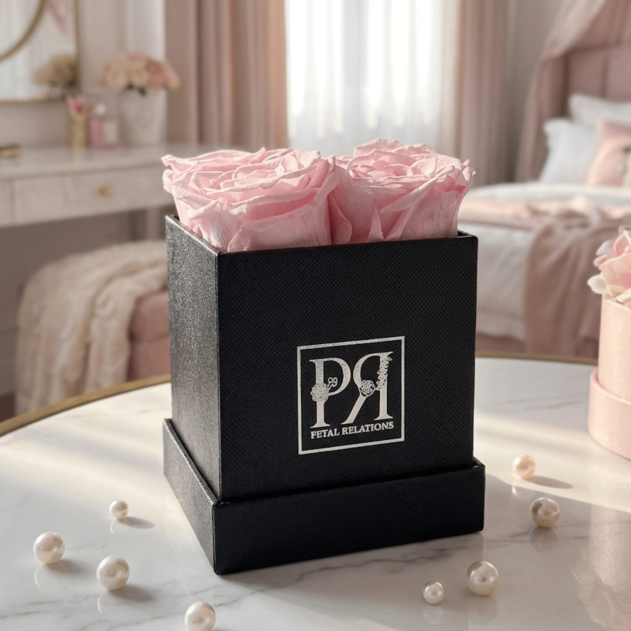Forever Square in a Box - Petal Relations LA