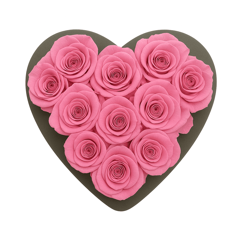 Large Forever Heart - Petal Relations LA