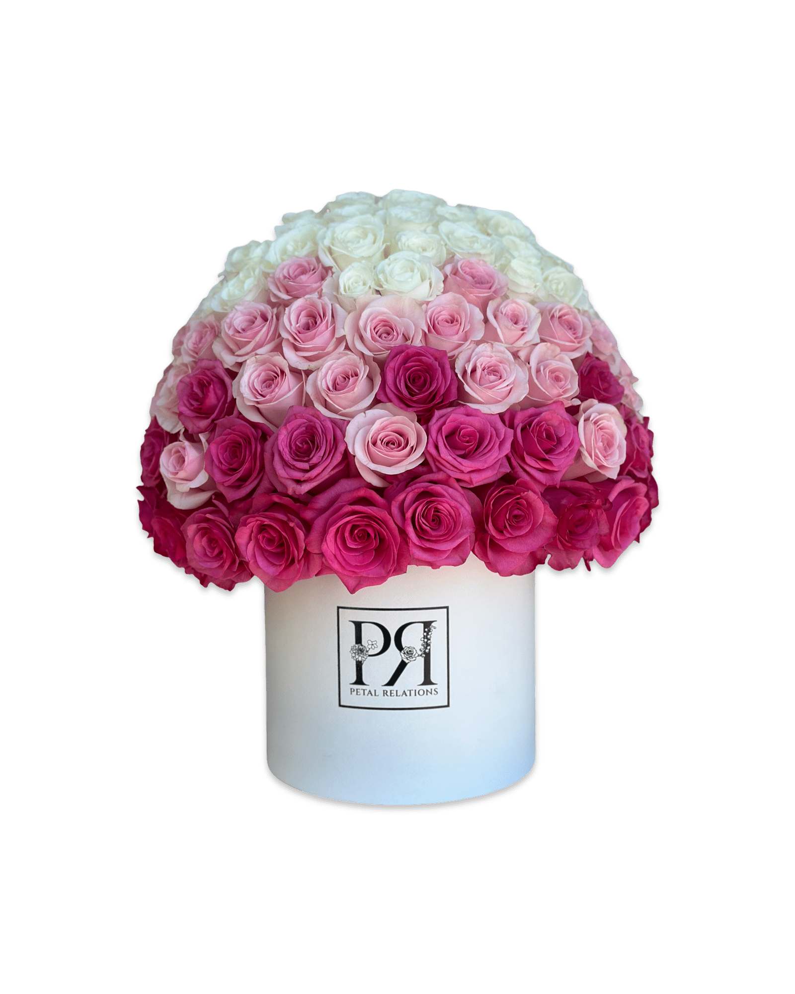 Pink Ombre in a Box - Petal Relations LA