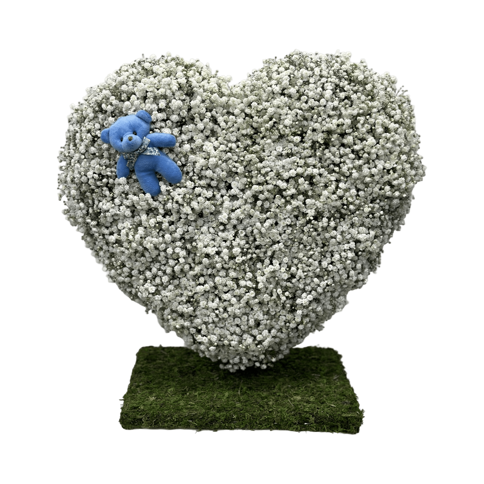PR Standing Heart: Baby's Breath - Petal Relations LA