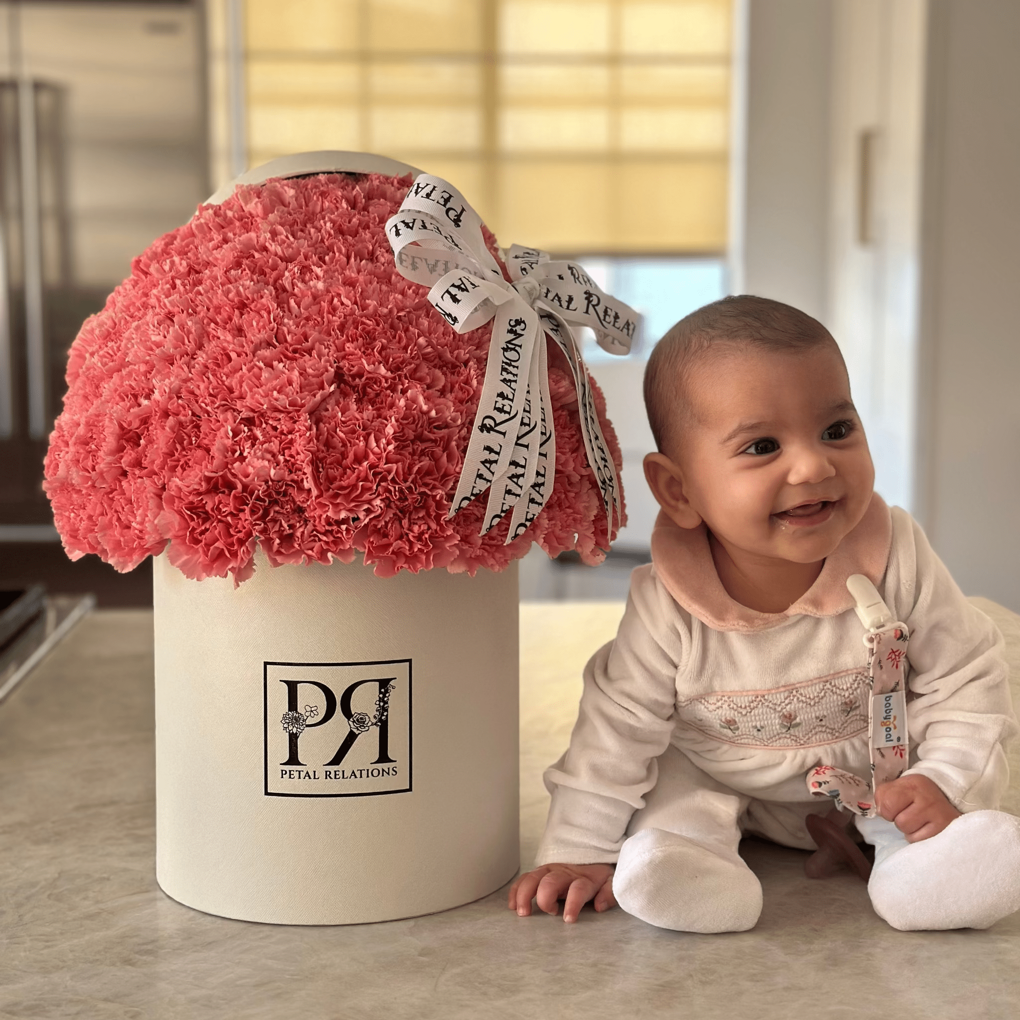 Simply Carnations in a Box - Petal Relations LA