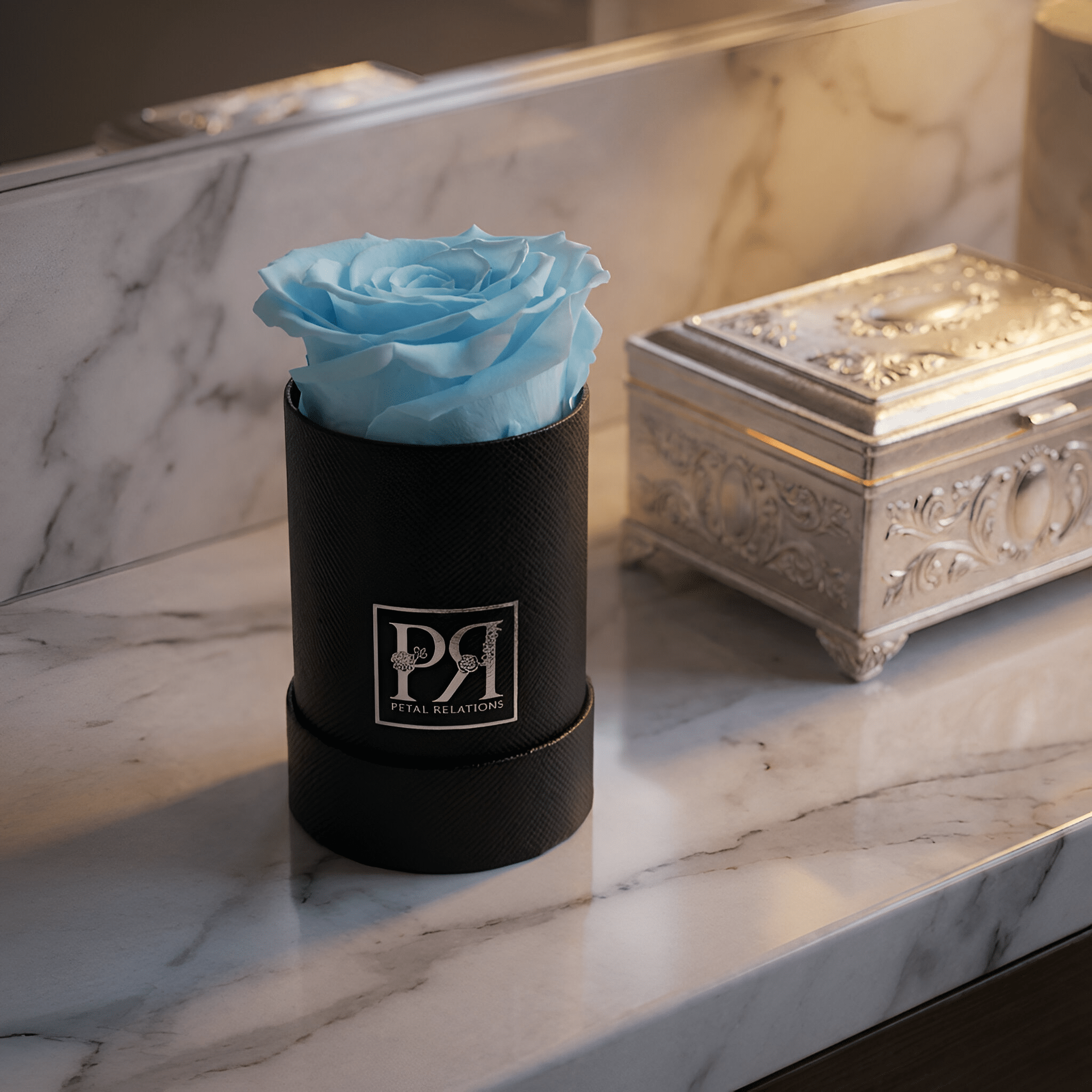 Single - Forever Rose in a Box - Petal Relations LA