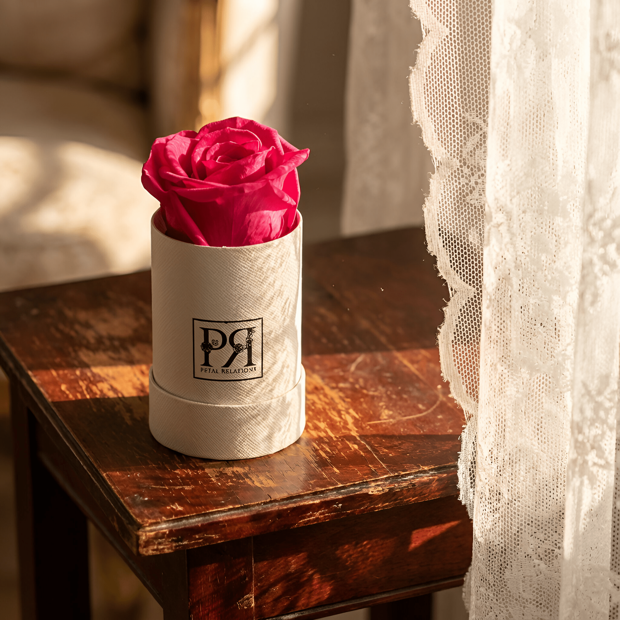 Single - Forever Rose in a Box - Petal Relations LA