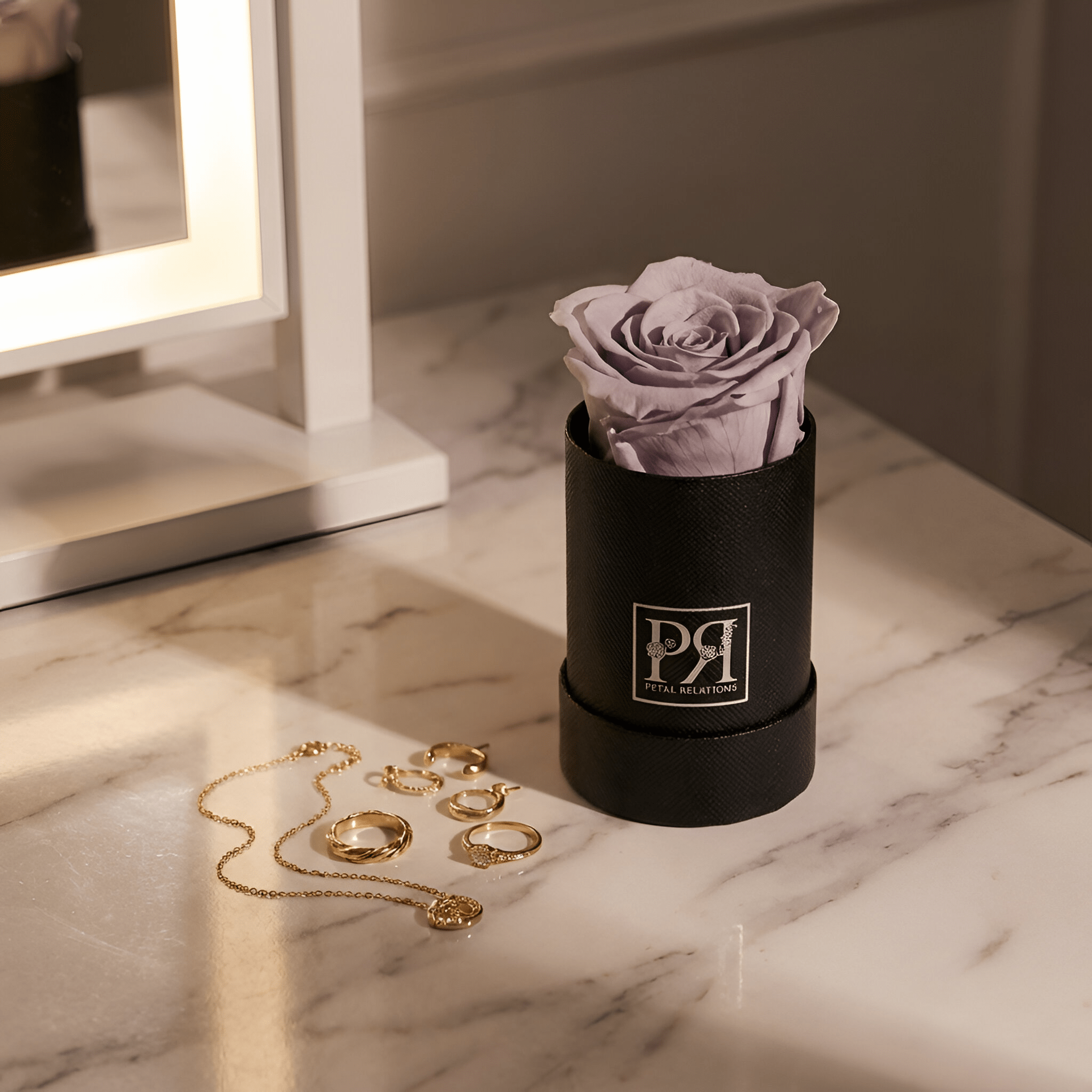 Single - Forever Rose in a Box - Petal Relations LA