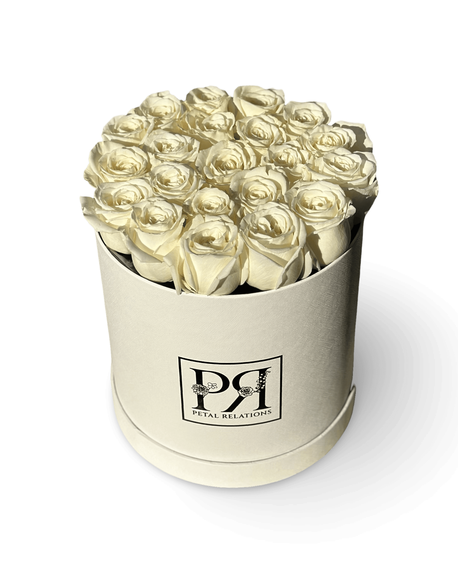 White Joy in a Box - Petal Relations LA