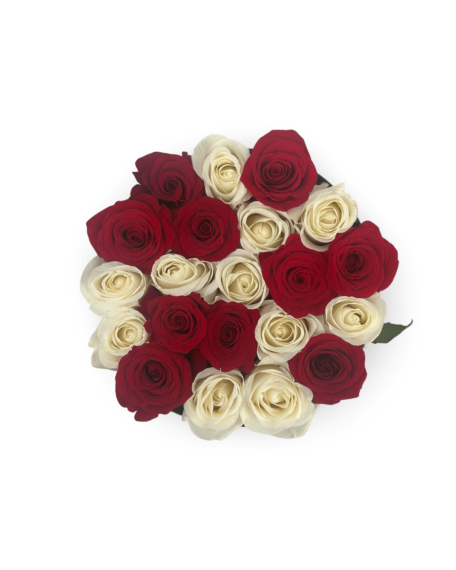 White & Red Joy - Petal Relations LA